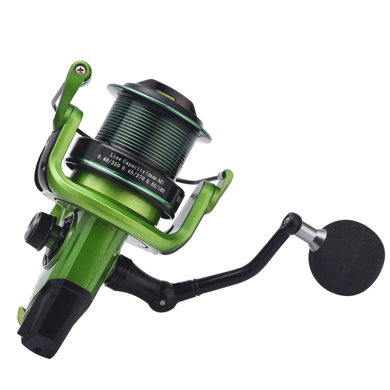 Mulinello da pesca in metallo leggero da spinning serie 8000-10000 4.9:1