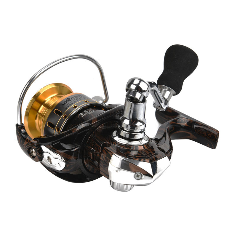 Mulinello da pesca spinning con bobina in alluminio MHA-F