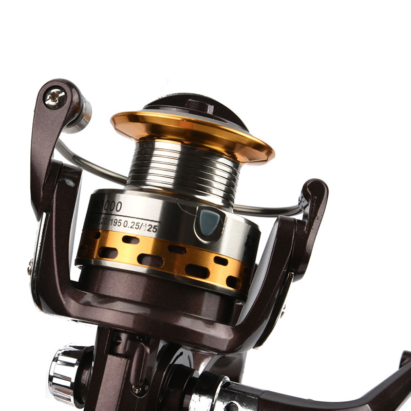 Mulinello da pesca spinning con 6 cuscinetti a sfera