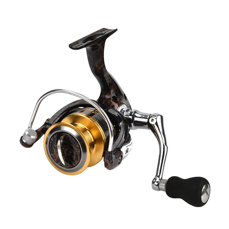 Mulinello da pesca spinning con bobina in alluminio MHA-F