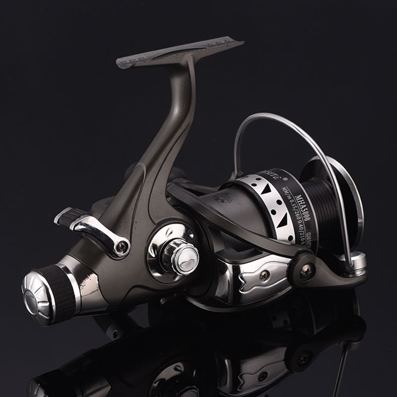 Mulinello da pesca spinning con bobina in alluminio e plastica 8BB