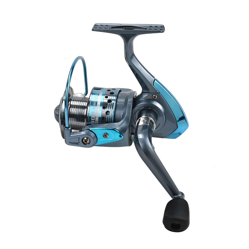 Mulinello da pesca spinning con bobina in alluminio 10+1BB 5.1:1