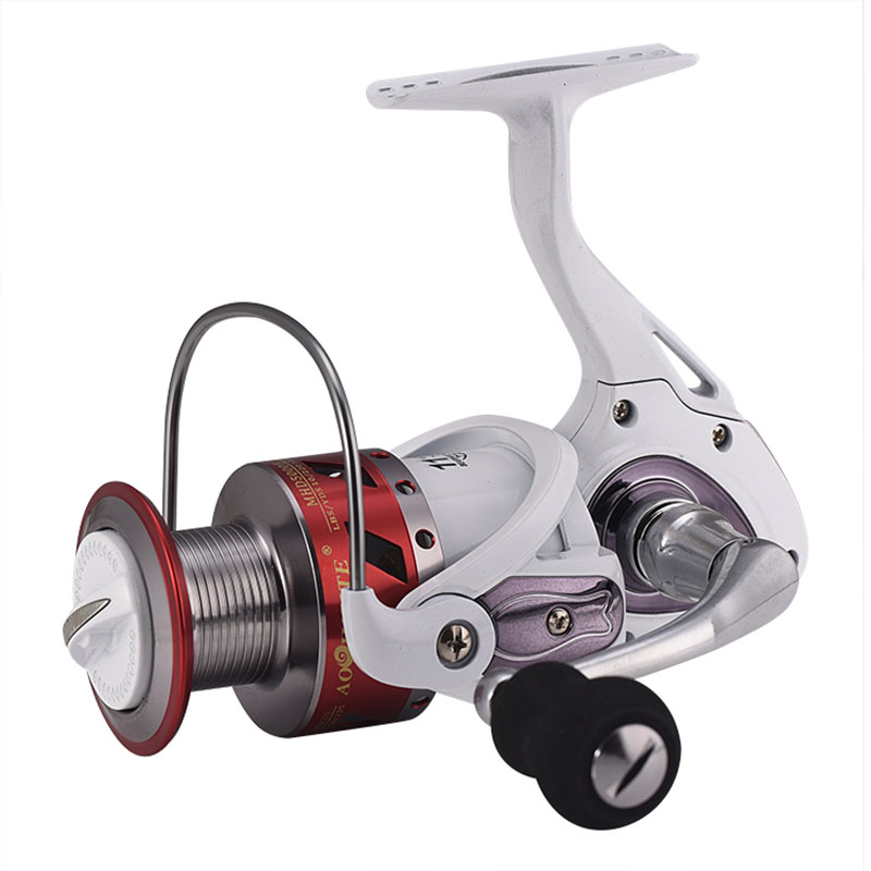 Mulinello da pesca spinning con manopola in metallo CNC