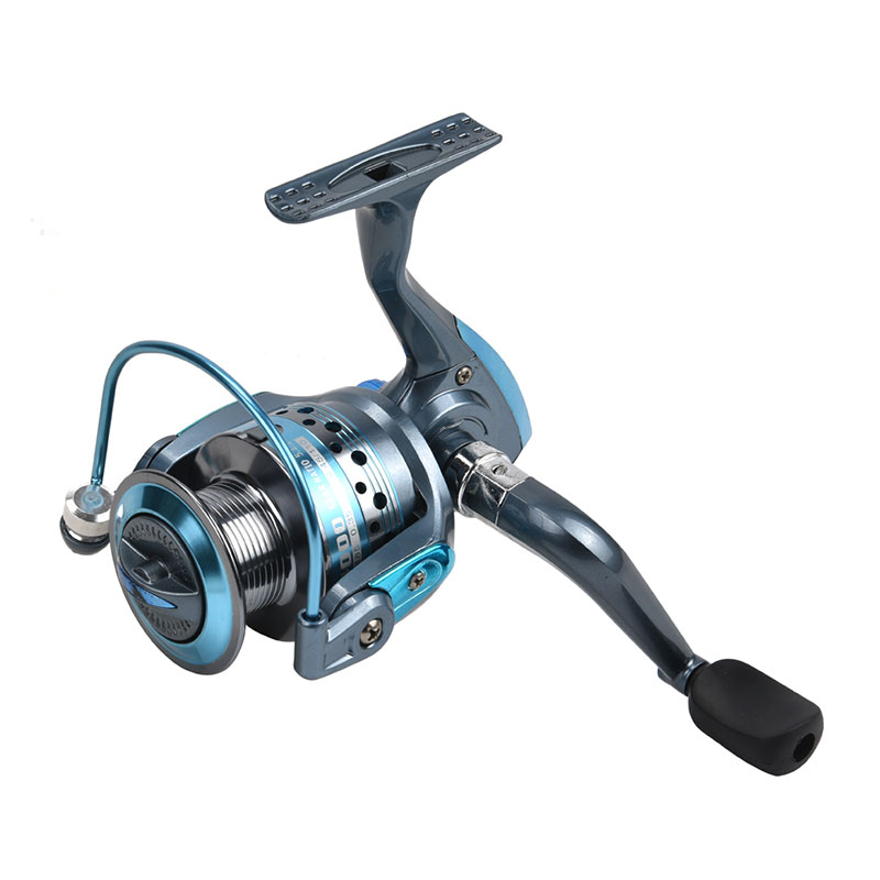 Mulinello da pesca spinning con bobina in alluminio 10+1BB 5.1:1