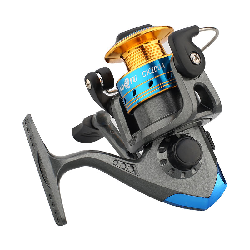 Mini mulinelli da pesca spinning con bobina in metallo