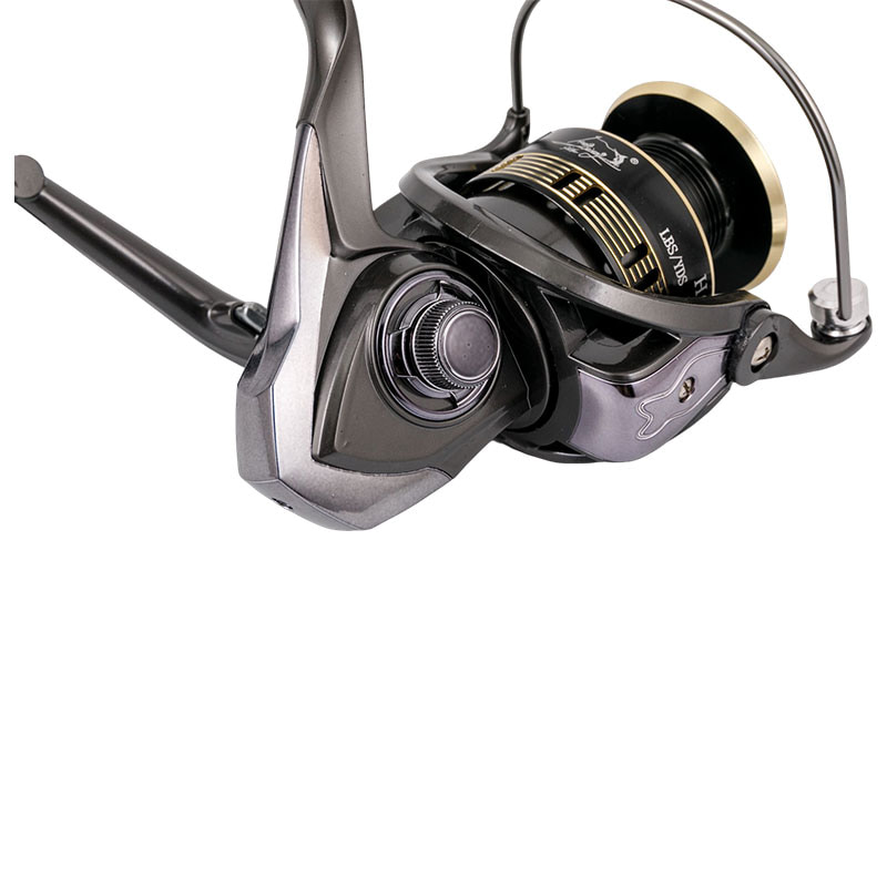 Bobina in metallo HQ1000-6000 Mulinelli da pesca spinning con esca in acqua salata 5 + 1BB