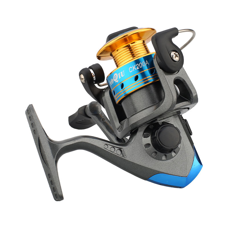Mini mulinelli da pesca spinning con bobina in metallo