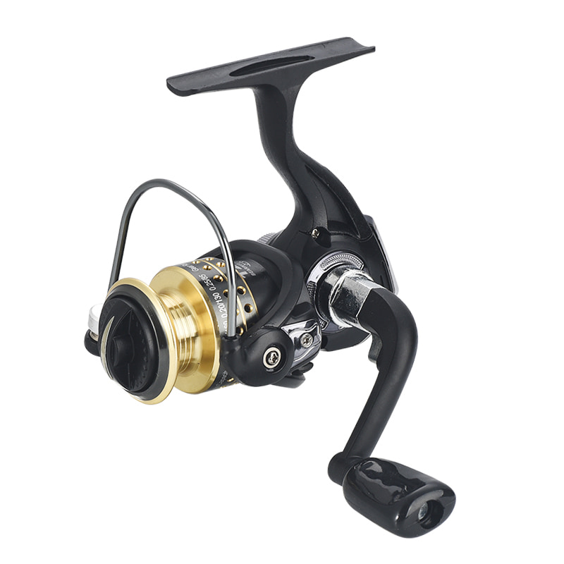 Mini mulinelli da pesca sul ghiaccio con lancio di esche in metallo 9 + 1BB