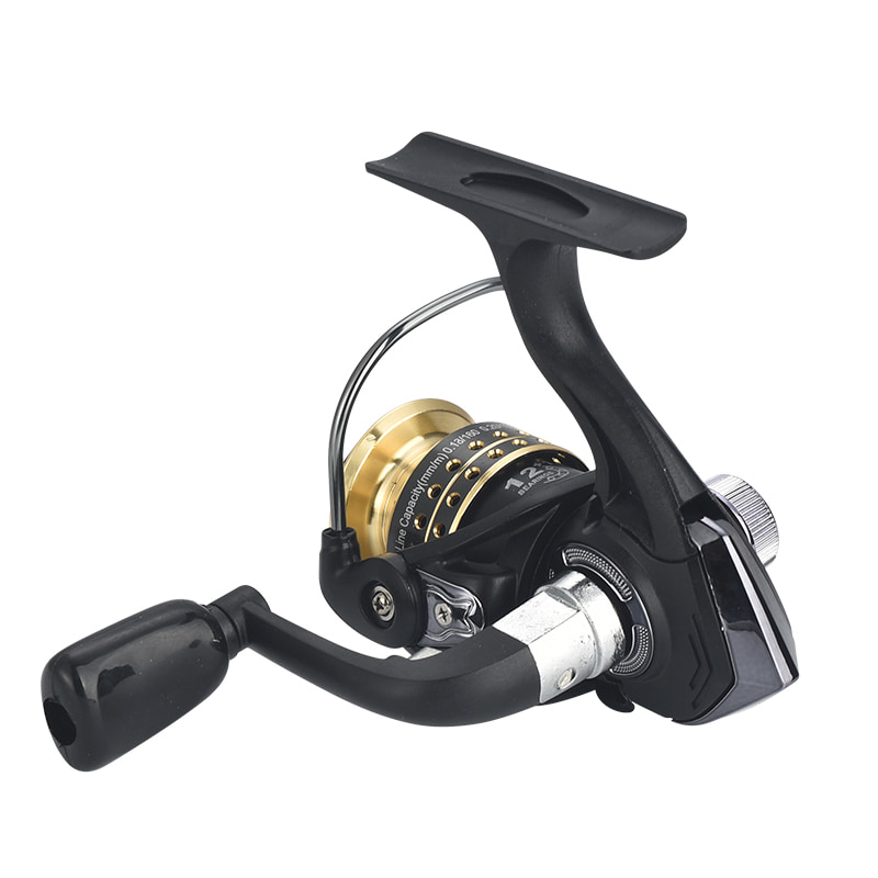 Mini mulinelli da pesca sul ghiaccio con lancio di esche in metallo 9 + 1BB