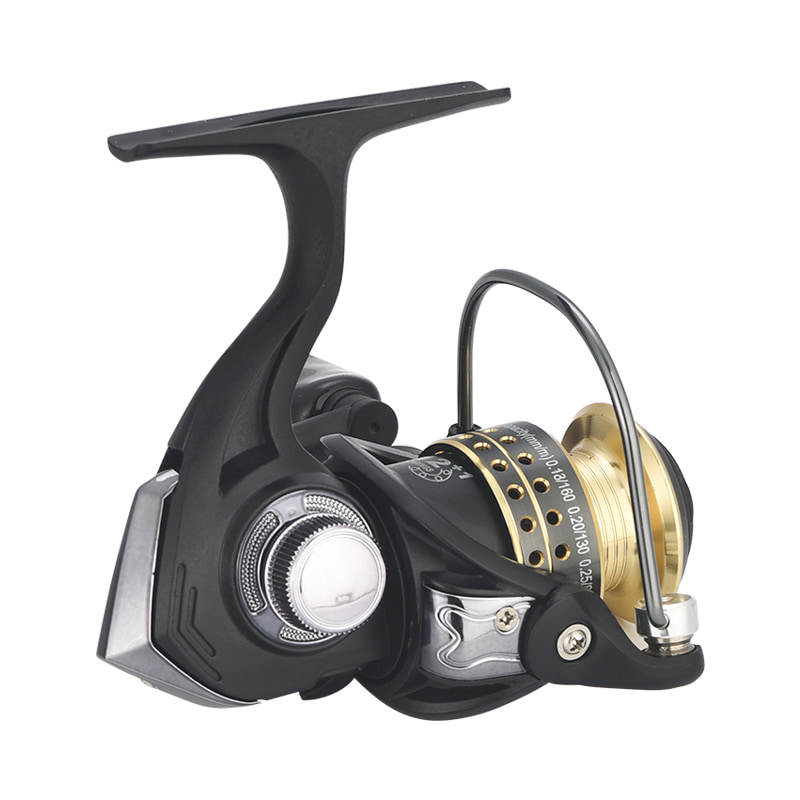 Mini mulinelli da pesca sul ghiaccio con lancio di esche in metallo 9 + 1BB