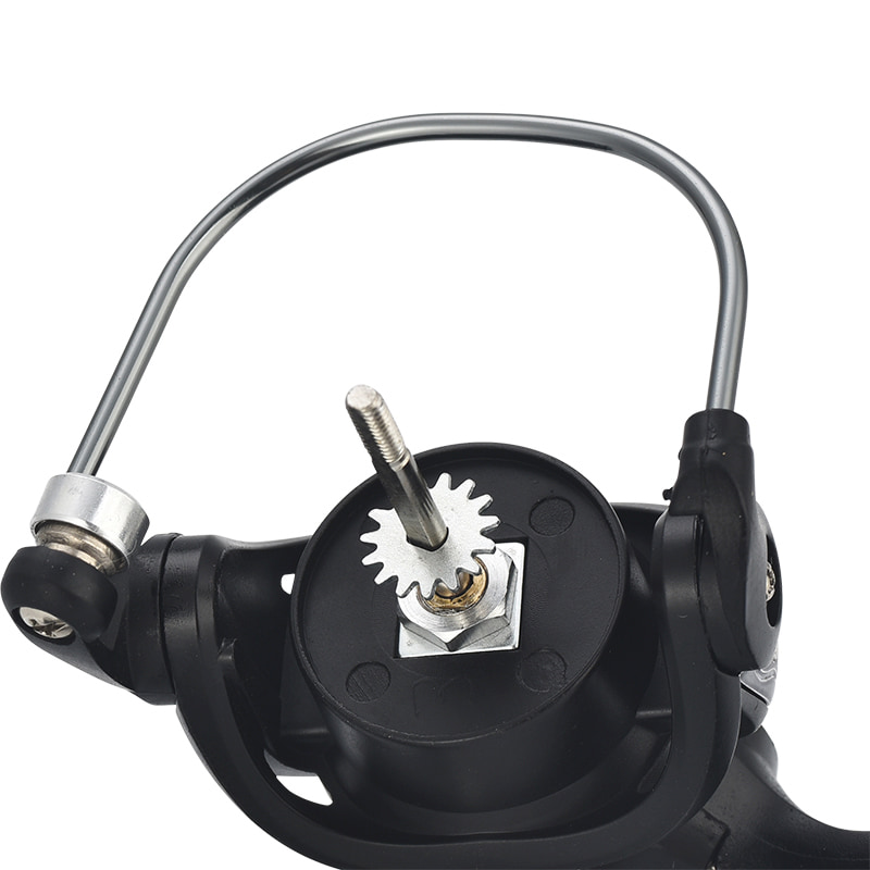 Mini mulinelli da pesca sul ghiaccio con lancio di esche in metallo 9 + 1BB
