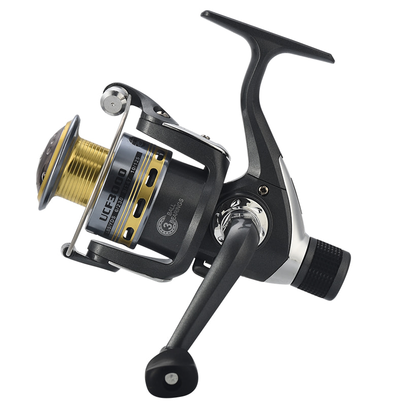 Mulinelli da pesca spinning con freno posteriore in metallo a 9 cuscinetti