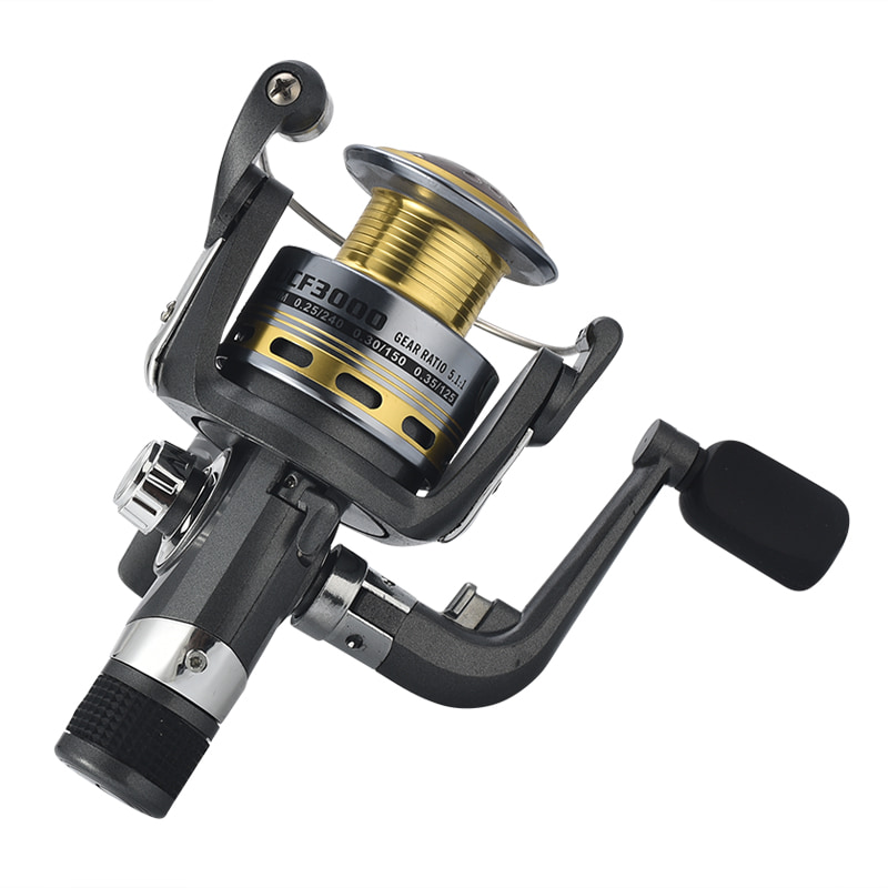 Mulinelli da pesca spinning con freno posteriore in metallo a 9 cuscinetti