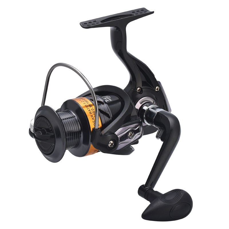 Bobina di metallo di alta qualità 5.1: 1 Mulinello da spinning con mulinello da pesca in acqua salata Mulinello da lancio con esche artificiali Mulinelli da pesca con attrezzatura da pesca