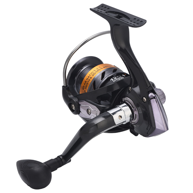Bobina di metallo di alta qualità 5.1: 1 Mulinello da spinning con mulinello da pesca in acqua salata Mulinello da lancio con esche artificiali Mulinelli da pesca con attrezzatura da pesca