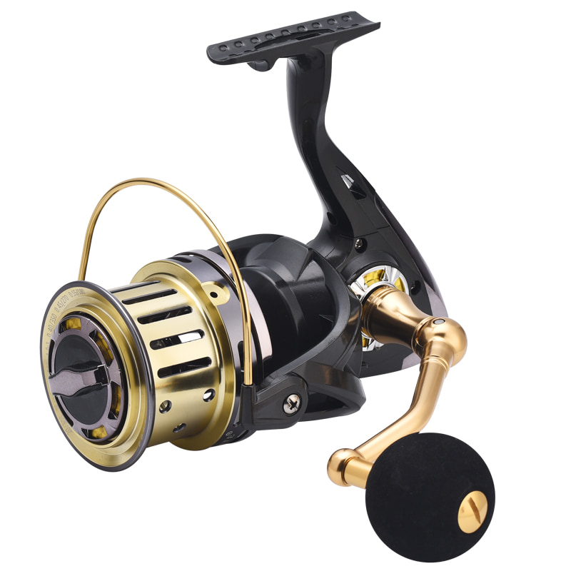Mulinelli da pesca con mulinello da pesca ad alta velocità di ultima generazione di nuova qualità in metallo di buona qualità