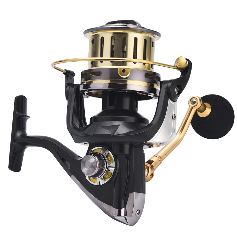 Mulinelli da pesca con mulinello da pesca ad alta velocità di ultima generazione di nuova qualità in metallo di buona qualità