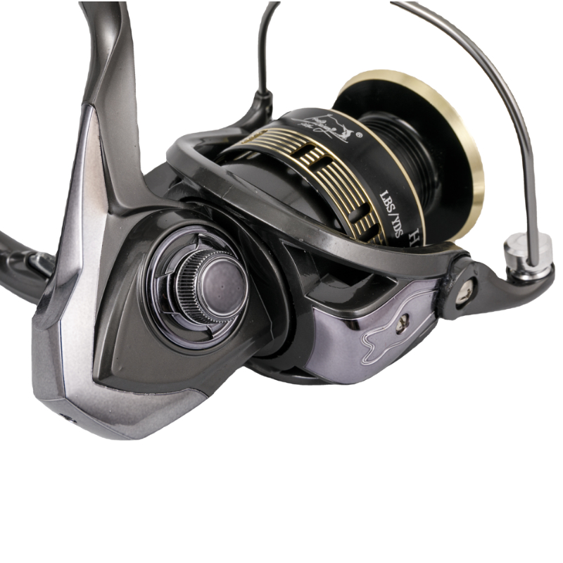 Bobina in metallo HQ1000-6000 Mulinelli da pesca spinning con esca in acqua salata 5 + 1BB