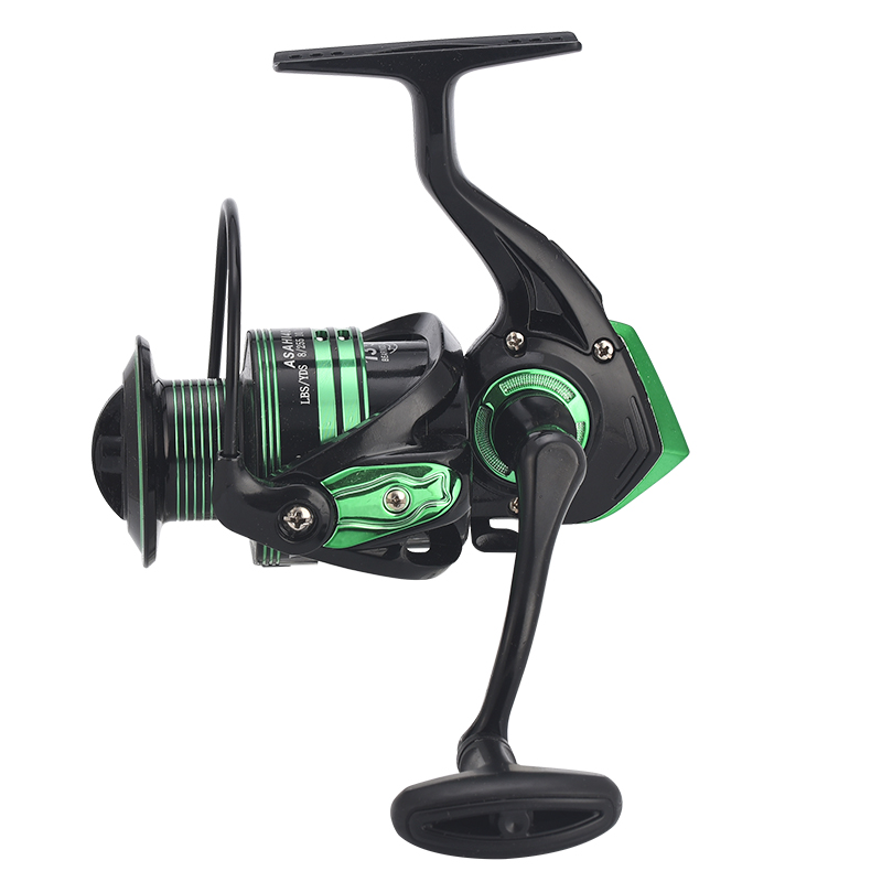 Mulinello da pesca spinning dal design ergonomico lavorato con precisione