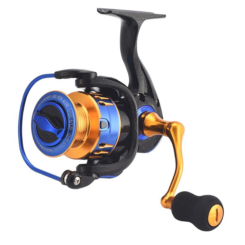 Mulinello da pesca rotativo portatile telescopico Smooth Drag System