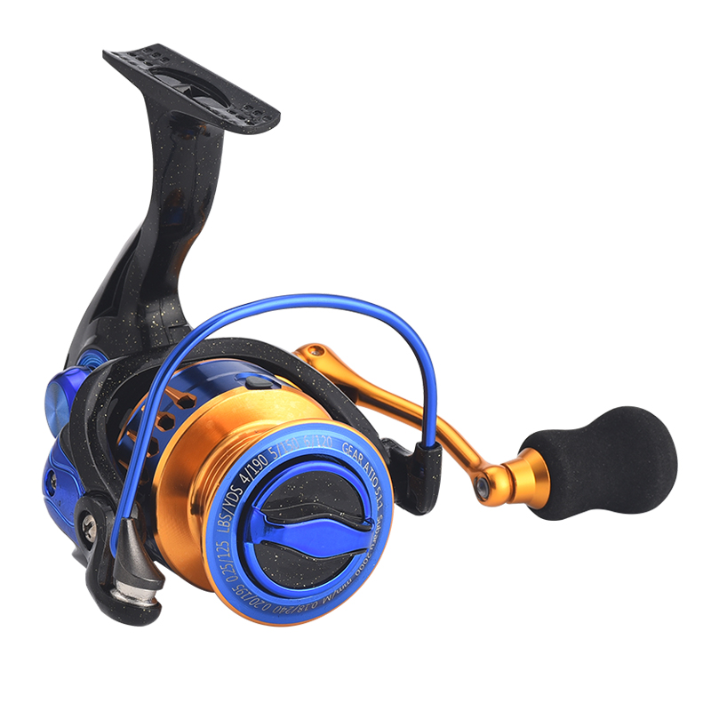 Mulinello da pesca rotativo portatile telescopico Smooth Drag System