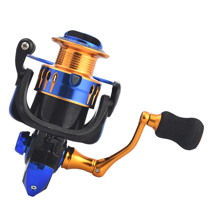 Mulinello da pesca rotativo portatile telescopico Smooth Drag System